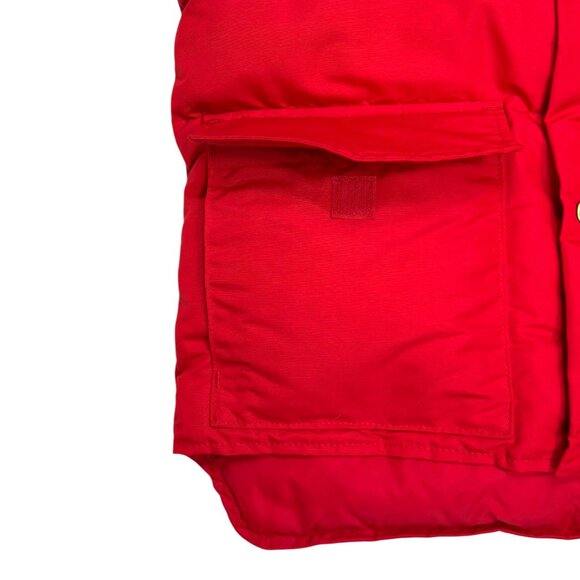 Woolrich 21053 Red Quilted Down Puffer Vest - Picture 6 of 9